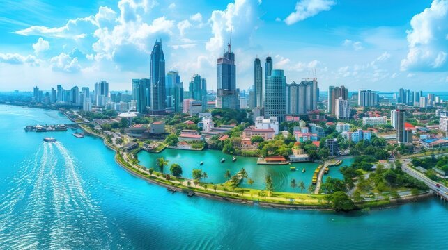 port city